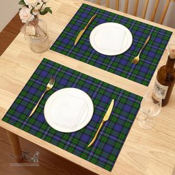 Scottish Donnachaidh Clan Tartan Placemat - Tartan Kitchen Decor Scottish Plaid Tartan Plaid - ScotsTee - scotstee.com