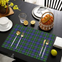 Scottish Donnachaidh Clan Tartan Placemat - Tartan Kitchen Decor Scottish Plaid Tartan Plaid - ScotsTee - scotstee.com