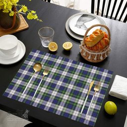 Scottish Gordon Dress Modern Clan Tartan Placemat - Tartan Kitchen Decor Scottish Plaid Tartan Plaid - ScotsTee - scotstee.com