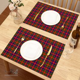 Scottish Gow (of Skeoch) Clan Tartan Placemat - Tartan Kitchen Decor Scottish Plaid Tartan Plaid - ScotsTee - scotstee.com