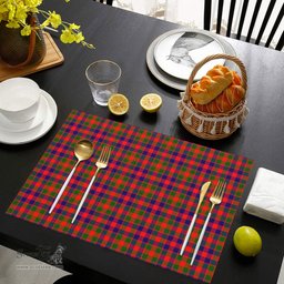 Scottish Gow (of Skeoch) Clan Tartan Placemat - Tartan Kitchen Decor Scottish Plaid Tartan Plaid - ScotsTee - scotstee.com