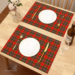 Scottish Drummond of Perth Clan Tartan Placemat - Tartan Kitchen Decor Scottish Plaid Tartan Plaid - ScotsTee - scotstee.com
