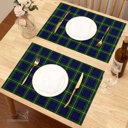 Scottish Forbes Modern Clan Tartan Placemat - Tartan Kitchen Decor Scottish Plaid Tartan Plaid - ScotsTee - scotstee.com