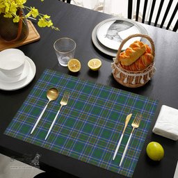 Scottish Cockburn Ancient Clan Tartan Placemat - Tartan Kitchen Decor Scottish Plaid Tartan Plaid - ScotsTee - scotstee.com