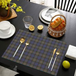 Scottish Fletcher of Dunans Clan Tartan Placemat - Tartan Kitchen Decor Scottish Plaid Tartan Plaid - ScotsTee - scotstee.com
