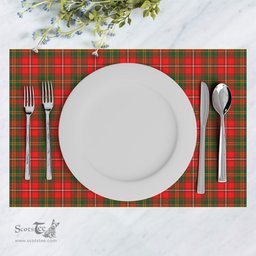 Scottish Hay Modern Clan Tartan Placemat - Tartan Kitchen Decor Scottish Plaid Tartan Plaid - ScotsTee - scotstee.com