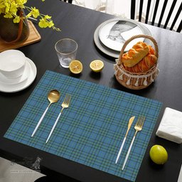 Scottish Matheson Hunting Ancient Clan Tartan Placemat - Tartan Kitchen Decor Scottish Plaid Tartan Plaid - ScotsTee - scotstee.com