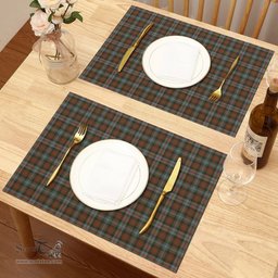 Scottish Murray of Atholl Weathered Clan Tartan Placemat - Tartan Kitchen Decor Scottish Plaid Tartan Plaid - ScotsTee - scotstee.com