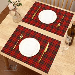 Scottish Matheson Modern Clan Tartan Placemat - Tartan Kitchen Decor Scottish Plaid Tartan Plaid - ScotsTee - scotstee.com