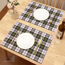 Scottish MacPherson Dress Modern Clan Tartan Placemat - Tartan Kitchen Decor Scottish Plaid Tartan Plaid - ScotsTee - scotstee.com