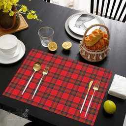 Scottish MacGillivray Modern Clan Tartan Placemat - Tartan Kitchen Decor Scottish Plaid Tartan Plaid - ScotsTee - scotstee.com