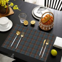Scottish Renton Clan Tartan Placemat - Tartan Kitchen Decor Scottish Plaid Tartan Plaid - ScotsTee - scotstee.com