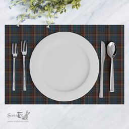 Scottish Renton Clan Tartan Placemat - Tartan Kitchen Decor Scottish Plaid Tartan Plaid - ScotsTee - scotstee.com