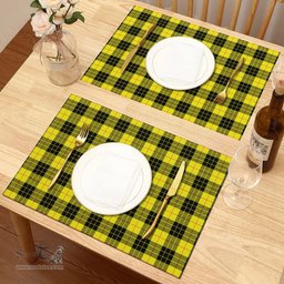 Scottish MacLeod of Lewis Modern Clan Tartan Placemat - Tartan Kitchen Decor Scottish Plaid Tartan Plaid - ScotsTee - scotstee.com