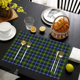 Scottish MacNeil of Barra Modern Clan Tartan Placemat - Tartan Kitchen Decor Scottish Plaid Tartan Plaid - ScotsTee - scotstee.com