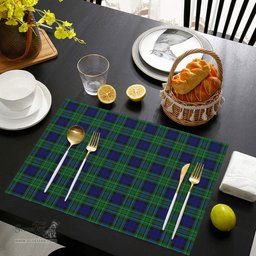 Scottish MacCallum Modern Clan Tartan Placemat - Tartan Kitchen Decor Scottish Plaid Tartan Plaid - ScotsTee - scotstee.com
