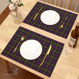 Scottish MacDonnell of Glengarry Modern Clan Tartan Placemat - Tartan Kitchen Decor Scottish Plaid Tartan Plaid - ScotsTee - scotstee.com