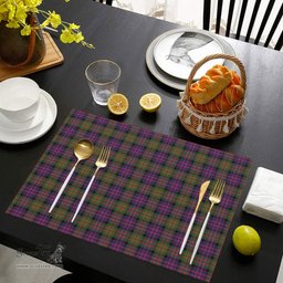 Scottish MacDonnell of Glengarry Modern Clan Tartan Placemat - Tartan Kitchen Decor Scottish Plaid Tartan Plaid - ScotsTee - scotstee.com