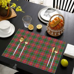 Scottish MacCulloch (McCulloch) Clan Tartan Placemat - Tartan Kitchen Decor Scottish Plaid Tartan Plaid - ScotsTee - scotstee.com