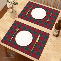 Scottish Lindsay Modern Clan Tartan Placemat - Tartan Kitchen Decor Scottish Plaid Tartan Plaid - ScotsTee - scotstee.com