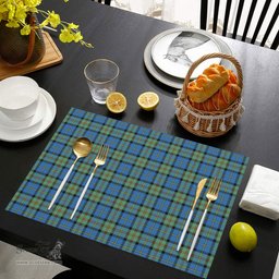 Scottish MacLeod of Harris Ancient Clan Tartan Placemat - Tartan Kitchen Decor Scottish Plaid Tartan Plaid - ScotsTee - scotstee.com