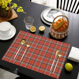 Scottish Robertson Weathered Clan Tartan Placemat - Tartan Kitchen Decor Scottish Plaid Tartan Plaid - ScotsTee - scotstee.com