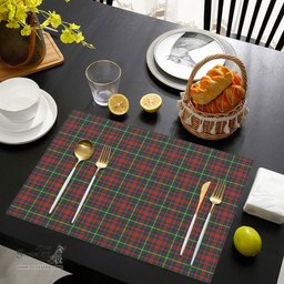Scottish MacKintosh Hunting Modern Clan Tartan Placemat - Tartan Kitchen Decor Scottish Plaid Tartan Plaid - ScotsTee - scotstee.com