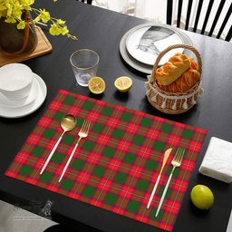 Scottish Rattray Modern Clan Tartan Placemat - Tartan Kitchen Decor Scottish Plaid Tartan Plaid - ScotsTee - scotstee.com