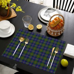 Scottish MacLeod of Harris Modern Clan Tartan Placemat - Tartan Kitchen Decor Scottish Plaid Tartan Plaid - ScotsTee - scotstee.com