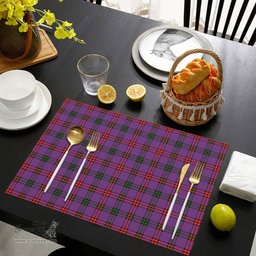 Scottish Montgomery Modern Clan Tartan Placemat - Tartan Kitchen Decor Scottish Plaid Tartan Plaid - ScotsTee - scotstee.com
