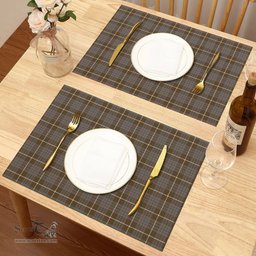 Scottish MacIntyre Hunting Weathered Clan Tartan Placemat - Tartan Kitchen Decor Scottish Plaid Tartan Plaid - ScotsTee - scotstee.com