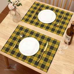 Scottish MacLeod of Lewis Ancient Clan Tartan Placemat - Tartan Kitchen Decor Scottish Plaid Tartan Plaid - ScotsTee - scotstee.com