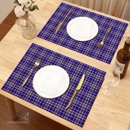 Scottish Ochterlony Clan Tartan Placemat - Tartan Kitchen Decor Scottish Plaid Tartan Plaid - ScotsTee - scotstee.com