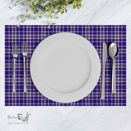 Scottish Ochterlony Clan Tartan Placemat - Tartan Kitchen Decor Scottish Plaid Tartan Plaid - ScotsTee - scotstee.com