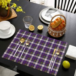 Scottish MacDonald Dress Modern Clan Tartan Placemat - Tartan Kitchen Decor Scottish Plaid Tartan Plaid - ScotsTee - scotstee.com