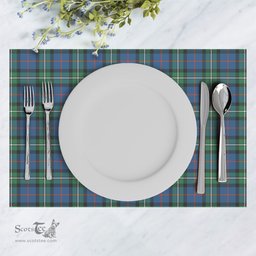 Scottish MacPhail Hunting Ancient Clan Tartan Placemat - Tartan Kitchen Decor Scottish Plaid Tartan Plaid - ScotsTee - scotstee.com