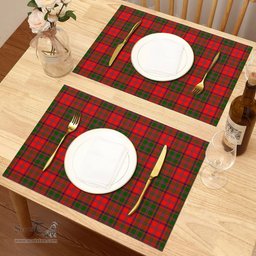 Scottish Stewart of Appin Modern Clan Tartan Placemat - Tartan Kitchen Decor Scottish Plaid Tartan Plaid - ScotsTee - scotstee.com