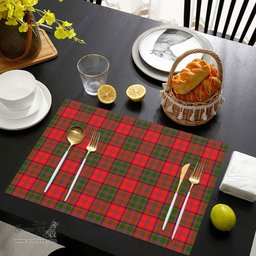 Scottish Stewart of Appin Modern Clan Tartan Placemat - Tartan Kitchen Decor Scottish Plaid Tartan Plaid - ScotsTee - scotstee.com