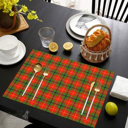 Scottish Turnbull Dress Clan Tartan Placemat - Tartan Kitchen Decor Scottish Plaid Tartan Plaid - ScotsTee - scotstee.com