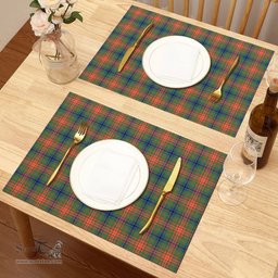 Scottish Wilson Ancient Clan Tartan Placemat - Tartan Kitchen Decor Scottish Plaid Tartan Plaid - ScotsTee - scotstee.com