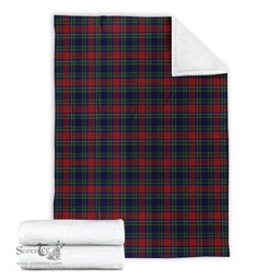 Scottish Allison Red Clan Tartan Blanket Tartan Plaid Sherpa Blanket Scottish Plaid Tartan Plaid - ScotsTee - scotstee.com