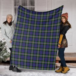 Scottish Baird Modern Clan Tartan Blanket Tartan Plaid Sherpa Blanket Scottish Plaid Tartan Plaid - ScotsTee - scotstee.com