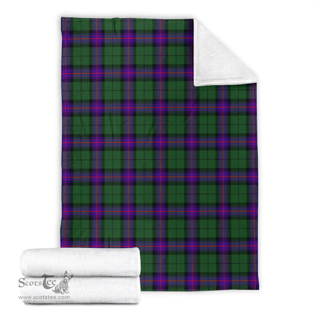 Scottish Armstrong Modern Clan Tartan Blanket Tartan Plaid Sherpa Blanket Scottish Plaid Tartan Plaid - ScotsTee - scotstee.com