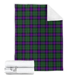 Scottish Armstrong Modern Clan Tartan Blanket Tartan Plaid Sherpa Blanket Scottish Plaid Tartan Plaid - ScotsTee - scotstee.com