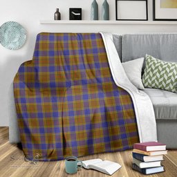 Scottish Balfour Modern Clan Tartan Blanket Tartan Plaid Sherpa Blanket Scottish Plaid Tartan Plaid - ScotsTee - scotstee.com