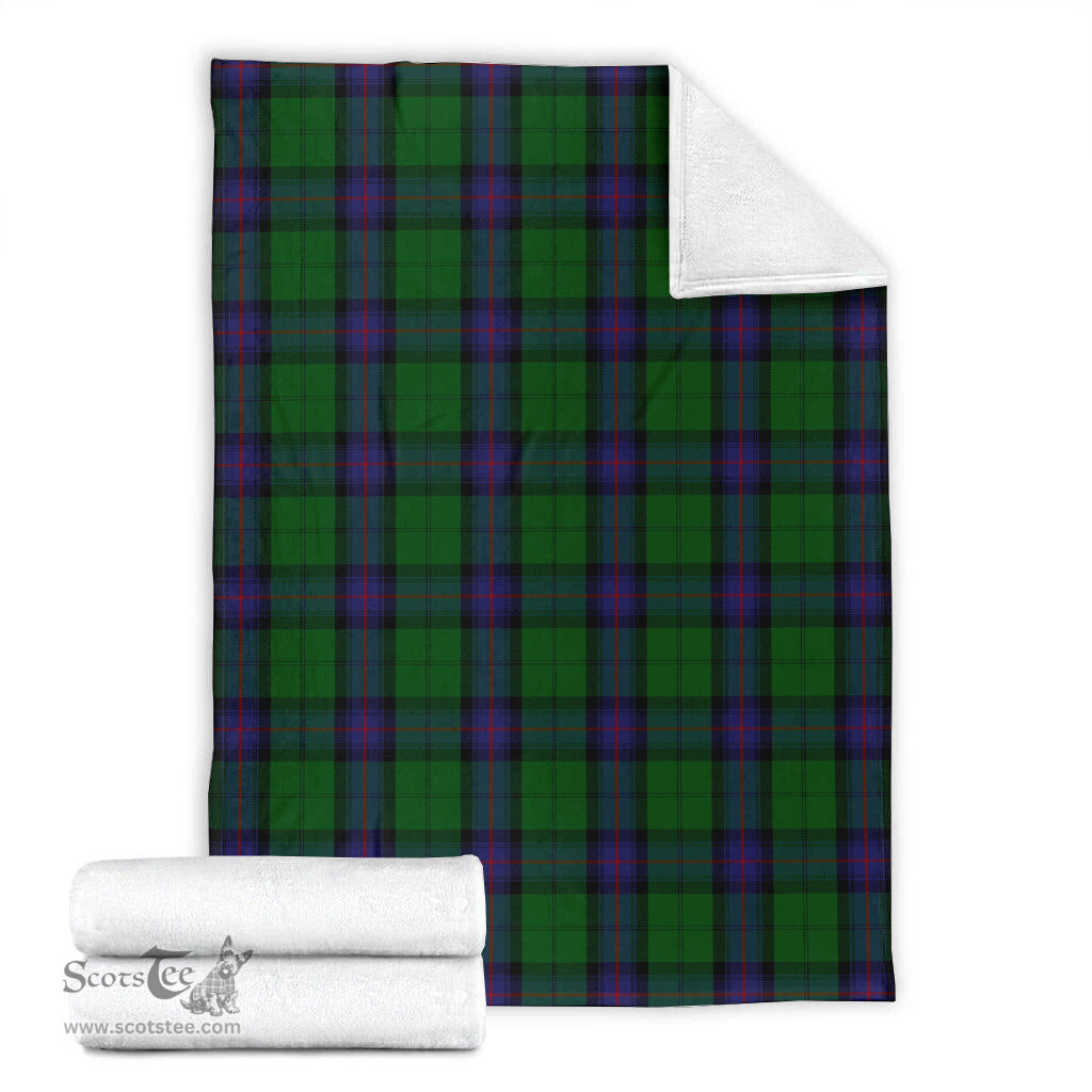 Scottish Armstrong Clan Tartan Blanket Tartan Plaid Sherpa Blanket Scottish Plaid Tartan Plaid - ScotsTee - scotstee.com