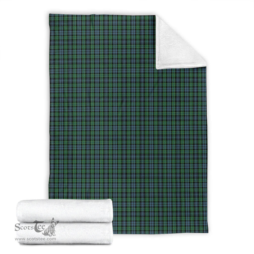 Scottish Arbuthnot Clan Tartan Blanket Tartan Plaid Sherpa Blanket Scottish Plaid Tartan Plaid - ScotsTee - scotstee.com