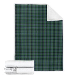 Scottish Arbuthnot Clan Tartan Blanket Tartan Plaid Sherpa Blanket Scottish Plaid Tartan Plaid - ScotsTee - scotstee.com