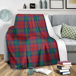 Scottish Auchinleck Clan Tartan Blanket Tartan Plaid Sherpa Blanket Scottish Plaid Tartan Plaid - ScotsTee - scotstee.com