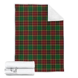 Scottish Baxter Clan Tartan Blanket Tartan Plaid Sherpa Blanket Scottish Plaid Tartan Plaid - ScotsTee - scotstee.com
